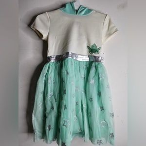Star Wars The Child Baby Yoda Hooded Cosplay Girl’s Tutu Dress SZ Med 7/8